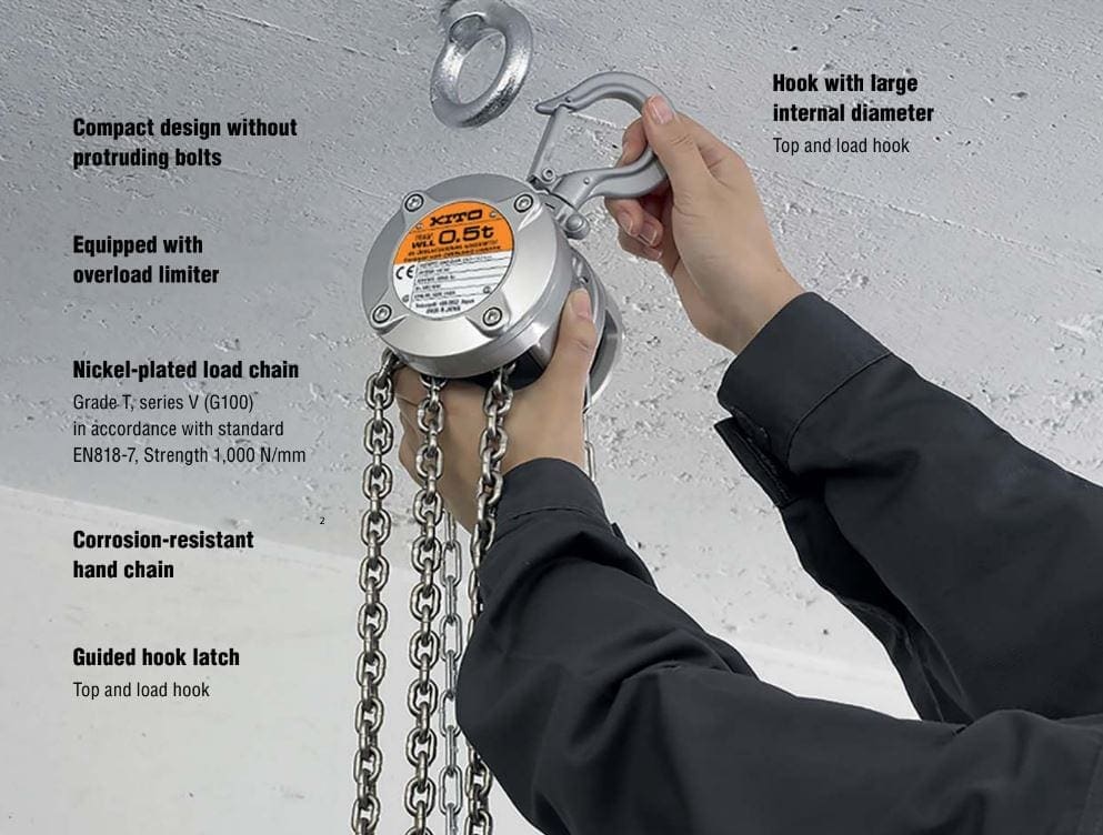 LCX Hand Chain Blocks Features LCX Hand Chain Blocks Features