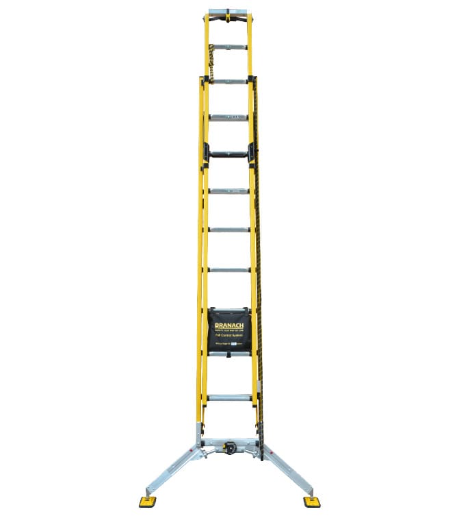 Ladders Extension Fibreglass Fall Control System Ladders Extension Fibreglass Fall Control System