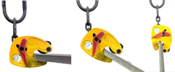 Lifting Clamp tilting operation (2) Lifting Clamp tilting operation (2)
