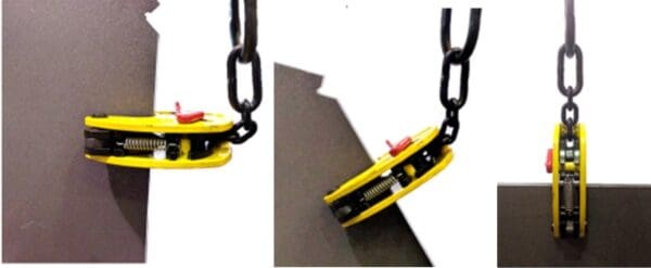 Lifting Clamp tilting operation Lifting Clamp tilting operation