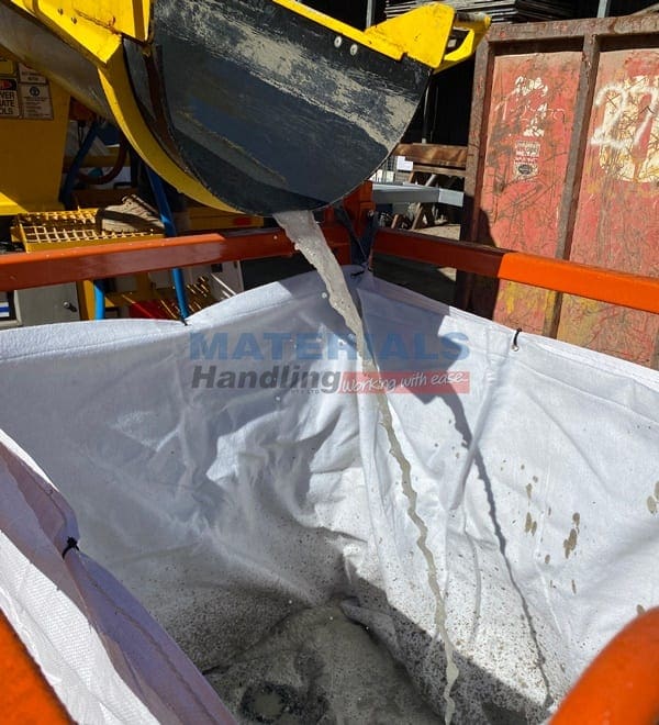 MCSS115 Concrete Washout Filtration Unit in application 2 MCSS115 Concrete Washout Filtration Unit in application 2