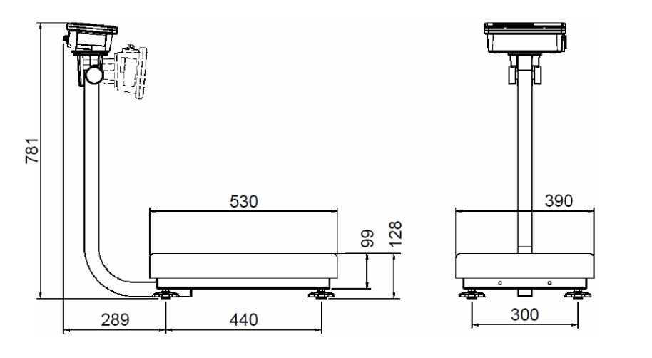 MFG series industrial platform scale MFG series industrial platform scale