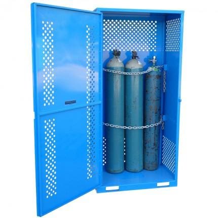 MG2SS Gas Cylinder Storage Cages open MG2SS Gas Cylinder Storage Cages open