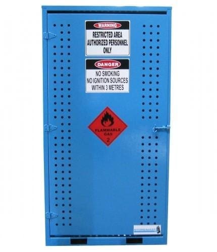 MG4SS Gas Cylinder Storage Cages closed MG4SS Gas Cylinder Storage Cages closed