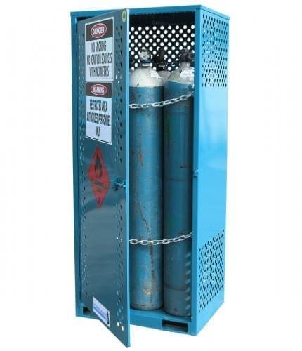 MG4SS Gas Cylinder Storage Cages open MG4SS Gas Cylinder Storage Cages open