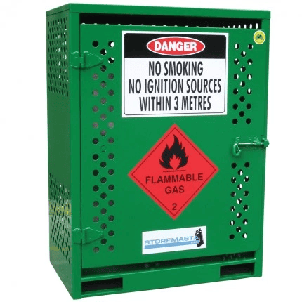 MGF02 LPG Gasy Cylinder Storage closed MGF02 LPG Gasy Cylinder Storage closed