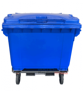 MW660PRB Wheelie Bin with Rotator Base front facing MW660PRB Wheelie Bin with Rotator Base front facing