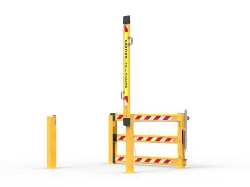 MZ1500 A Dual Action Mezzanine Gate MZ1500 A Dual Action Mezzanine Gate