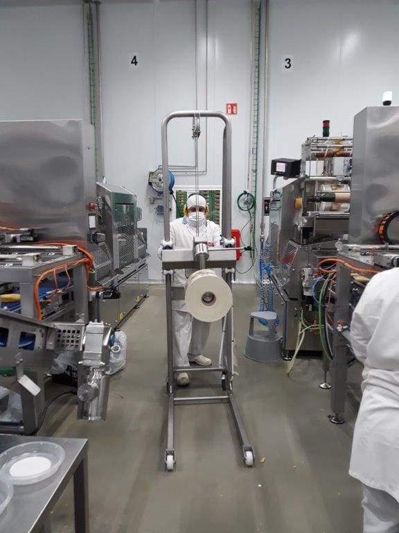 Manual Stacker Cleanroom Stainless Steel MS100 (1) Manual Stacker Cleanroom Stainless Steel MS100 (1)