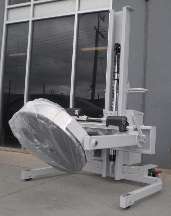 MatHand Mobile Lift Trolleys electric roll grip rotate MatHand Mobile Lift Trolleys electric roll grip rotate
