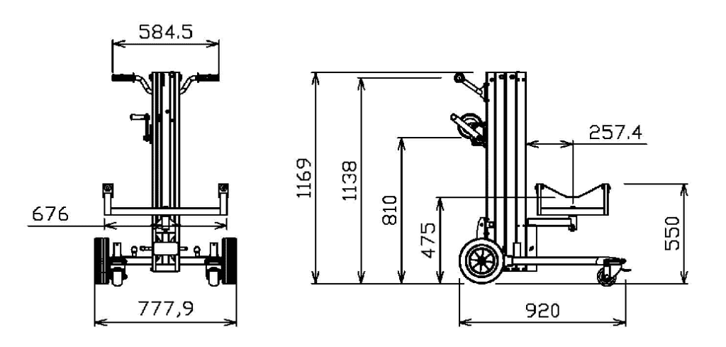 Material Lifters Multipurpose MBD180 dims (2) Material Lifters Multipurpose MBD180 dims (2)