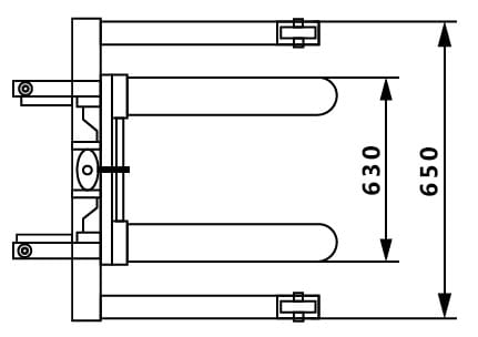 Material Lifting Trolley Platform Stacker Duct Lift MHL8 (1)