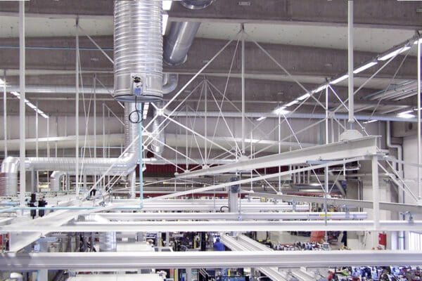MechRail ceiling mounted support structure (4) MechRail ceiling mounted support structure (4)