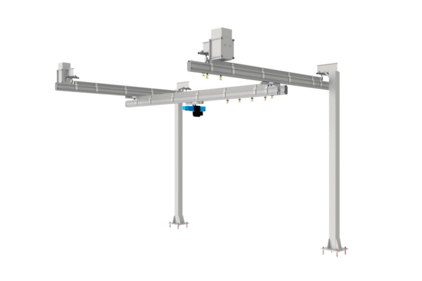 MechRail floor mounted support structure (1) MechRail floor mounted support structure (1)