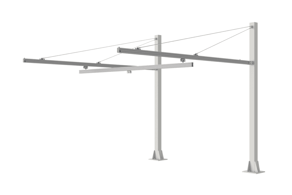 MechRail floor mounted support structure (4)