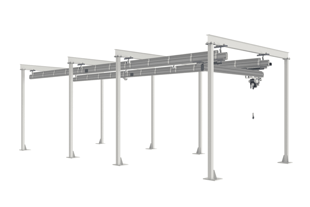 MechRail floor mounted support structure (5)