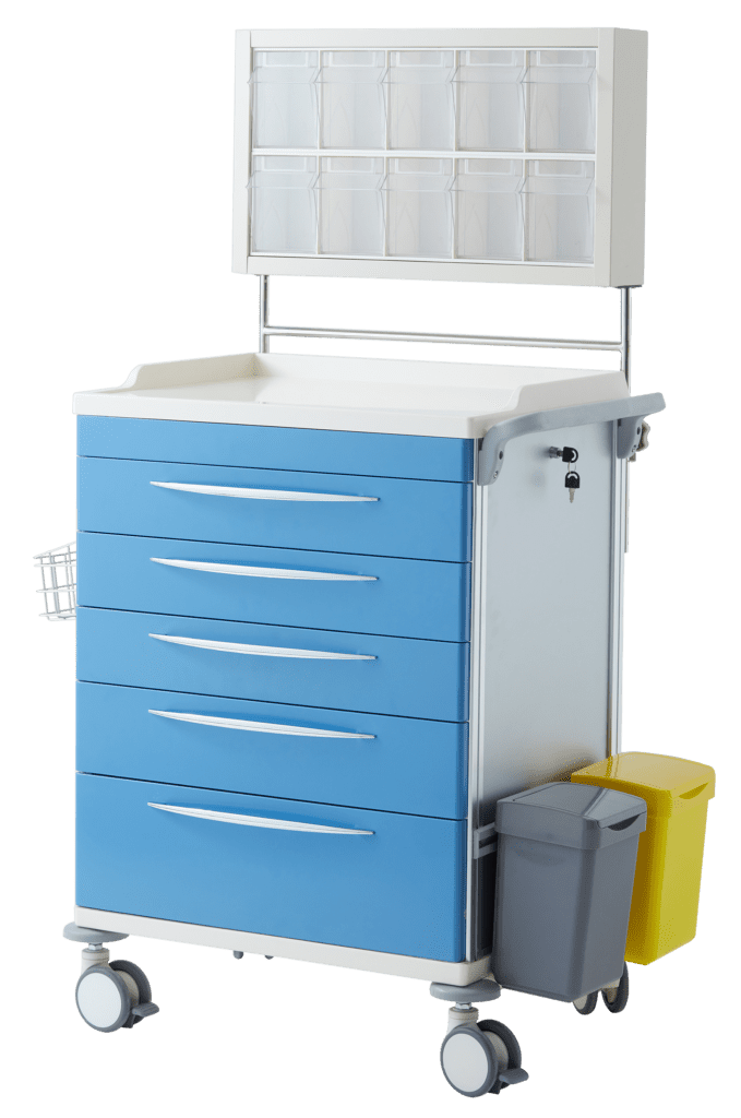 Medical Trolleys Specialty ANT Trolley Anaesthesia (2) Medical Trolleys Specialty ANT Trolley Anaesthesia (2)