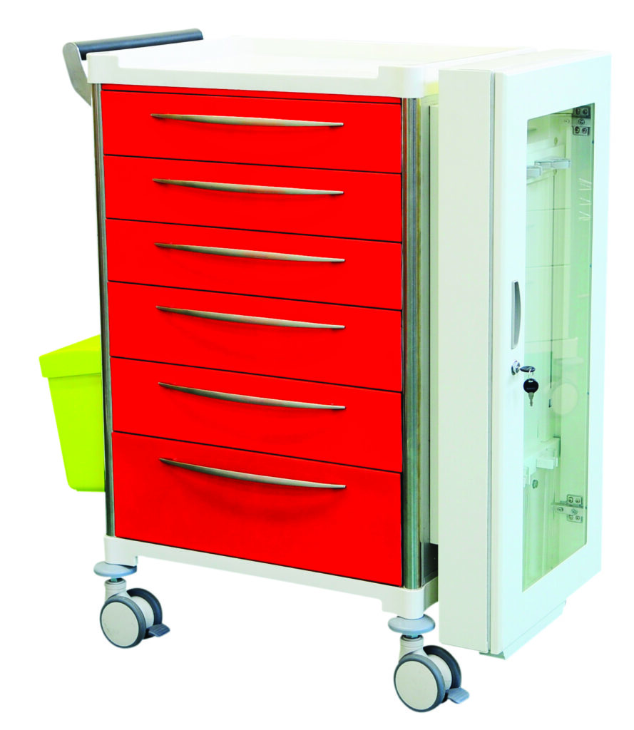 Medical Trolleys Specialty DATR Trolley Difficult Airway Medical Trolleys Specialty DATR Trolley Difficult Airway