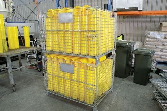 Mesh Storage Cage application 2 Mesh Storage Cage application 2