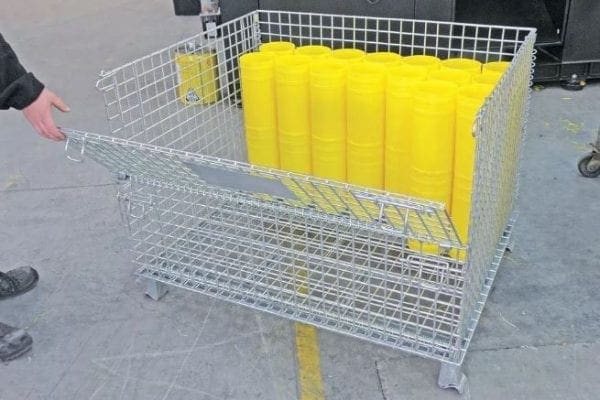Mesh Storage Cage application Mesh Storage Cage application