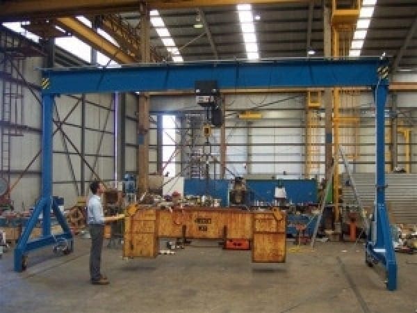 Mobile gantry crane 2 Mobile gantry crane 2