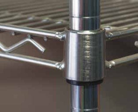 Modular Wire Shelving coating system Modular Wire Shelving coating system