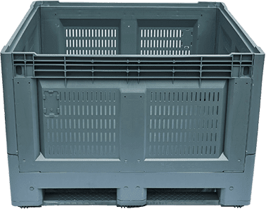 OZCRATE Foldable Plastic Pallet Bins Front OZCRATE Foldable Plastic Pallet Bins Front