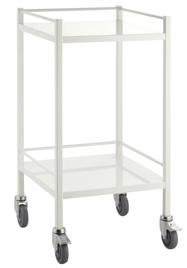 PCT00 Powder Coated Trolley Medical Trolleys Instrument Powdercoated No Drawer PCT00 Powder Coated Trolley Medical Trolleys Instrument Powdercoated No Drawer