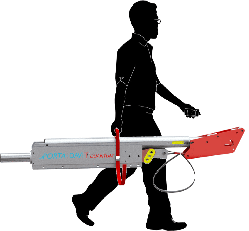 Porta Davit Quantum carry