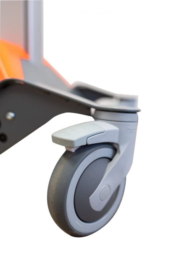 Powerlift GO Powered Lifting Trolley Castors Powerlift GO Powered Lifting Trolley Castors
