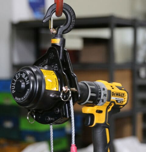 Pulley man portable winch Pulley man portable winch
