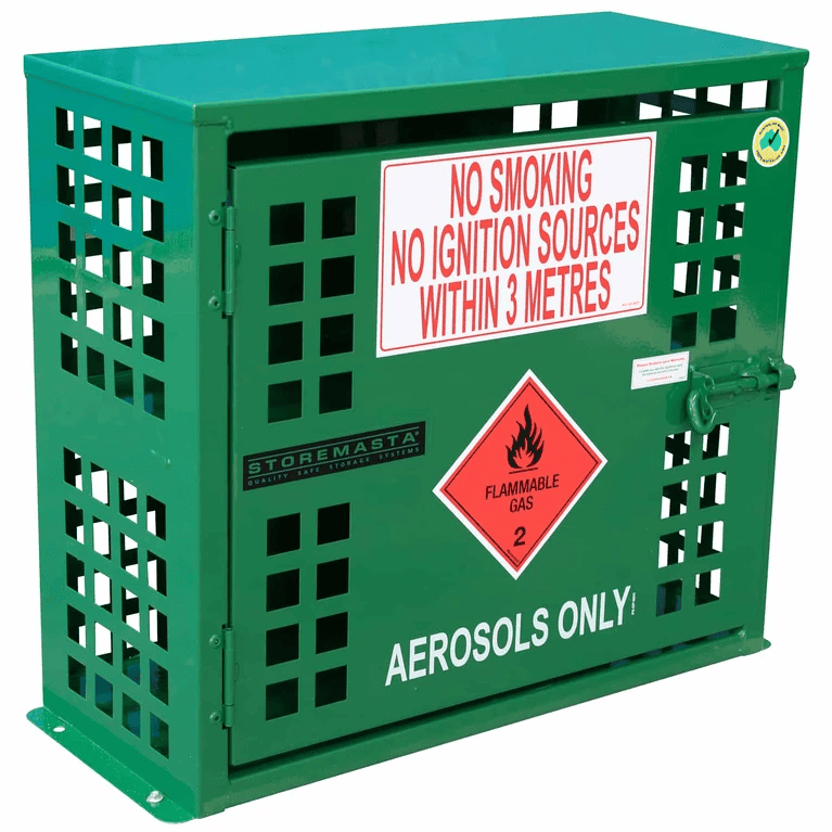 SAC002 Aerosol Can Storage Cages closed