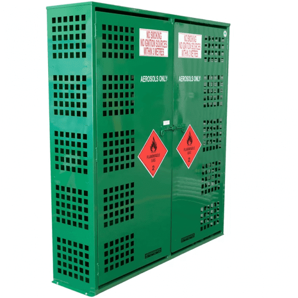 SAC006 Aerosol Can Storage Cages closed SAC006 Aerosol Can Storage Cages closed