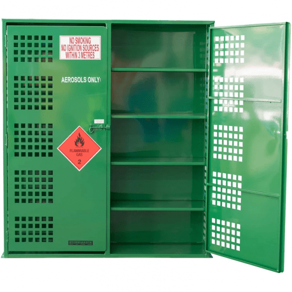 SAC006 Aerosol Can Storage Cages open SAC006 Aerosol Can Storage Cages open