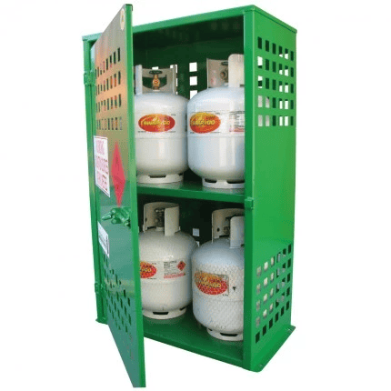 SGQA04 LPG Gasy Cylinder Storage open SGQA04 LPG Gasy Cylinder Storage open