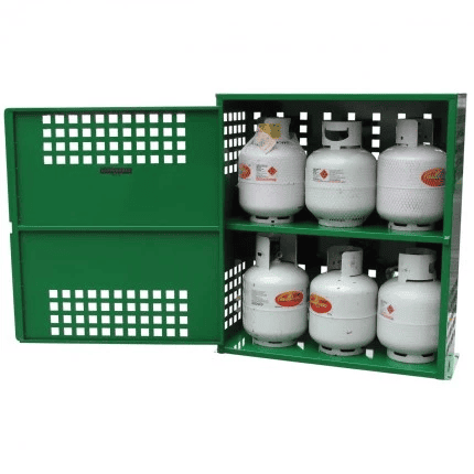 SGQA06 LPG Gasy Cylinder Storage open SGQA06 LPG Gasy Cylinder Storage open