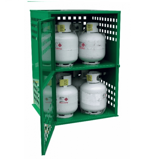 SGQA08 LPG Gasy Cylinder Storage open SGQA08 LPG Gasy Cylinder Storage open
