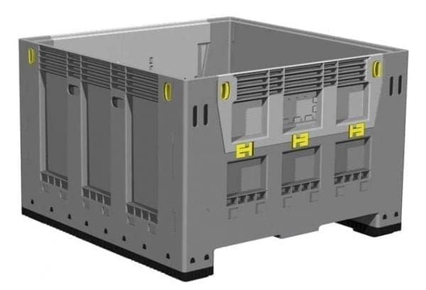 OZBIN Ozbin Folding Pallet Bin solid sides OZBIN Ozbin Folding Pallet Bin solid sides