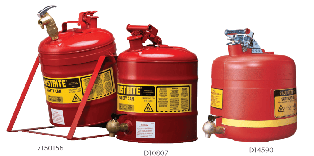 Safety dispensing cans 2 Safety dispensing cans