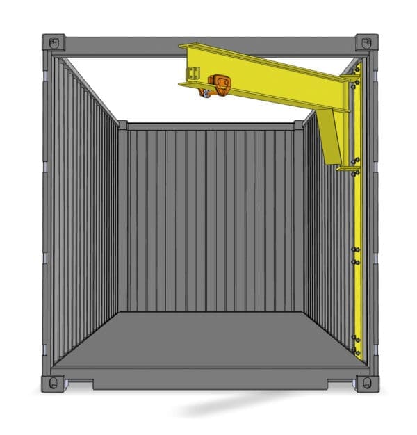Shipping Container Jib Crane (3) Shipping Container Jib Crane (3)