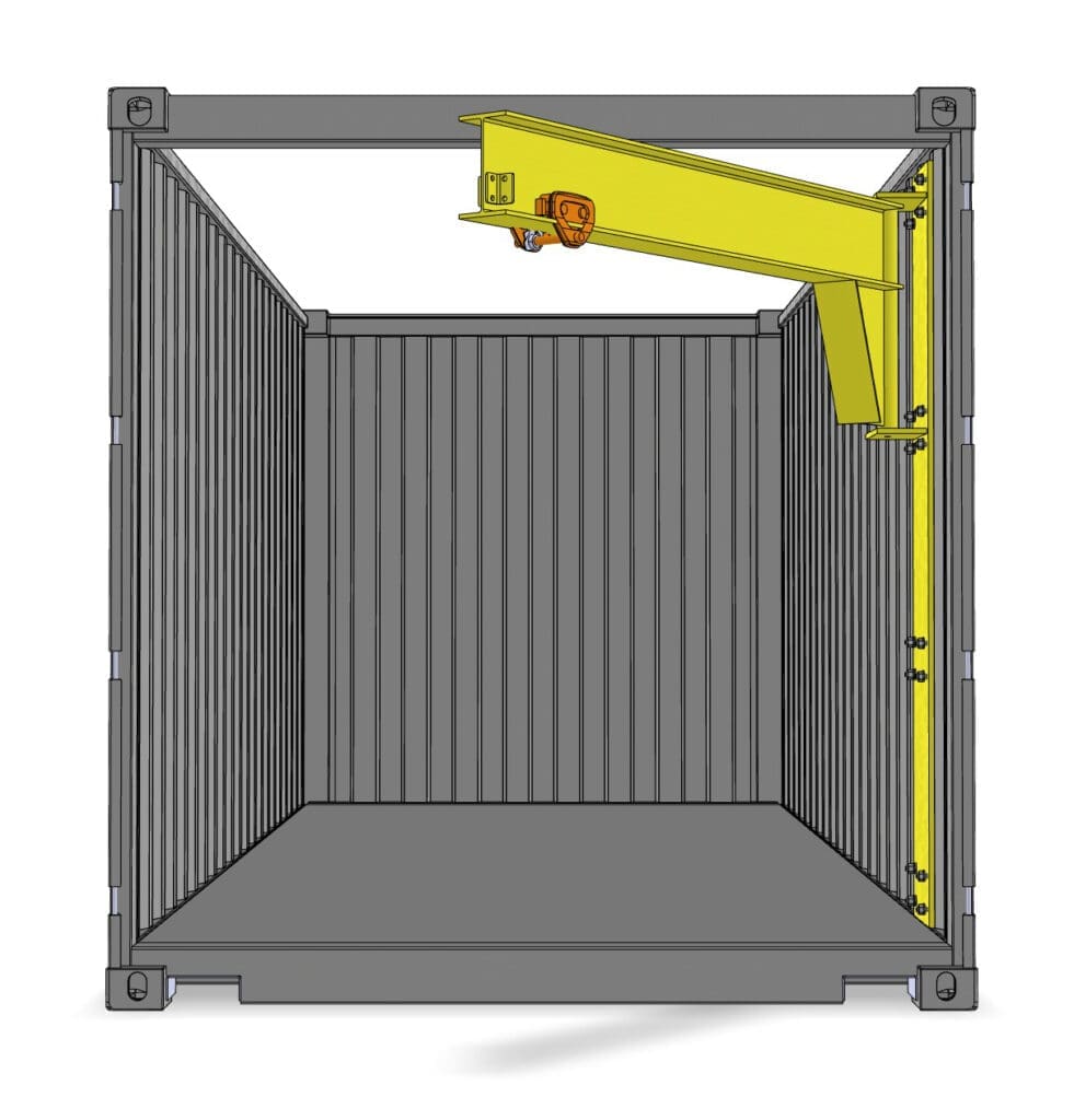 Shipping Container Jib Crane (3)