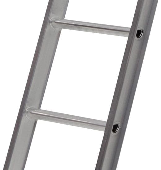 Single Ladder Aluminium D shaped rungs Single Ladder Aluminium D shaped rungs