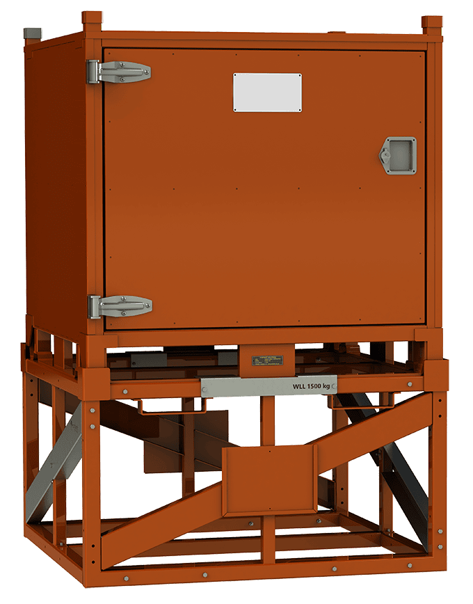 Site Storage Box Container Stand SSBCS