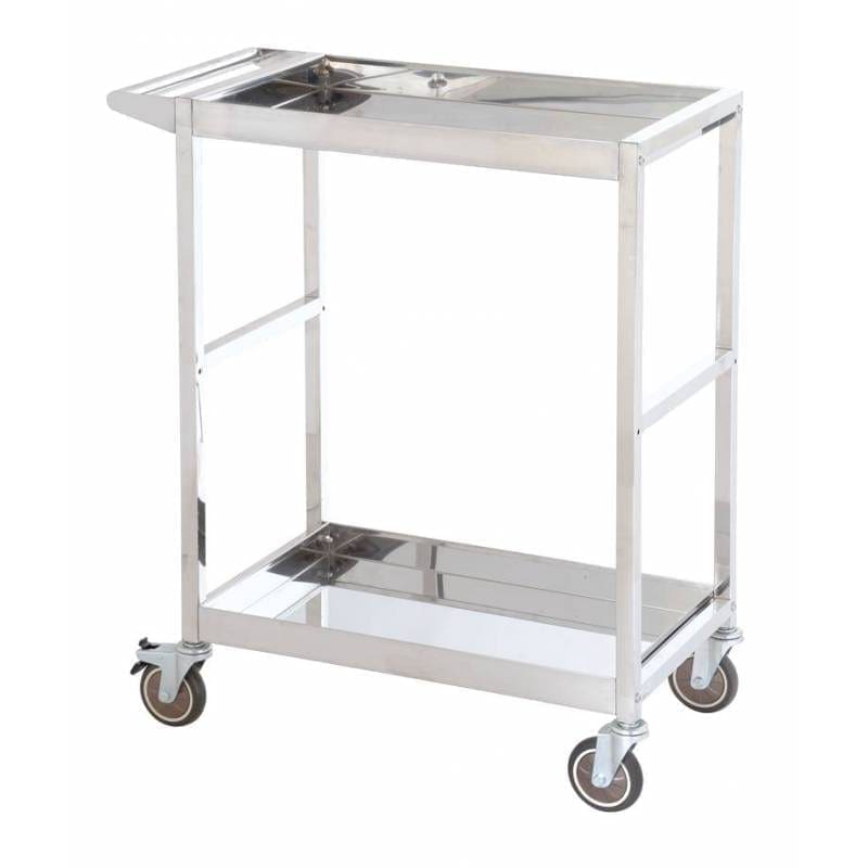 Stainless Steel Platform Trolleys Two Tiered Stainless Steel Platform Trolleys Two Tiered