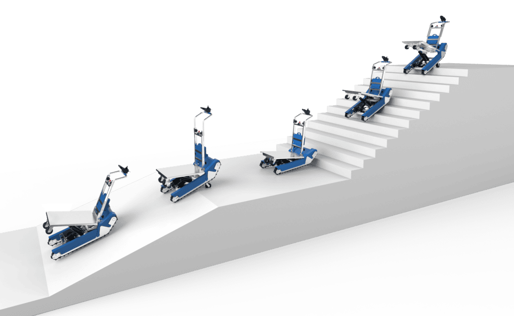 Stair Climbing Robot Tracked CT500W (4) Stair Climbing Robot Tracked CT500W (4)