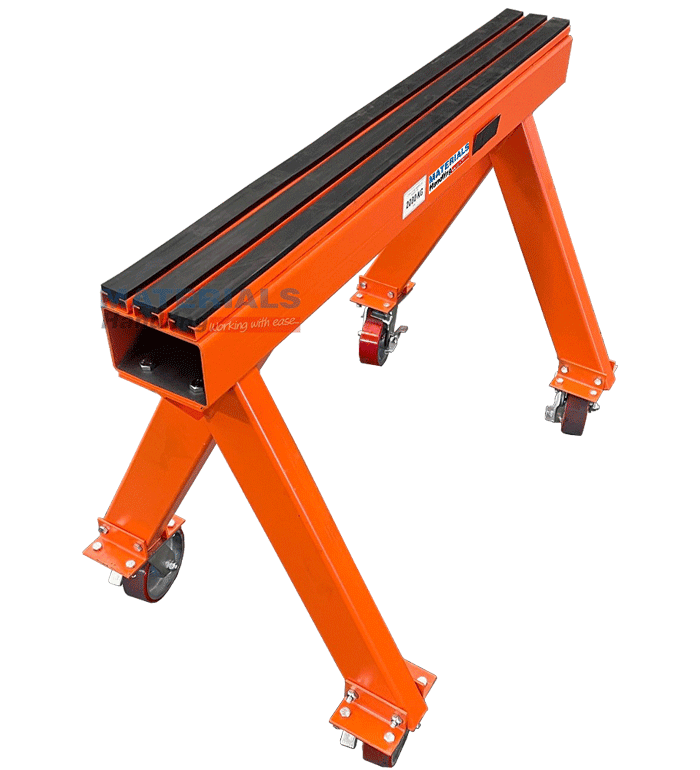 Support Trestle with Wheels and three rubber strips