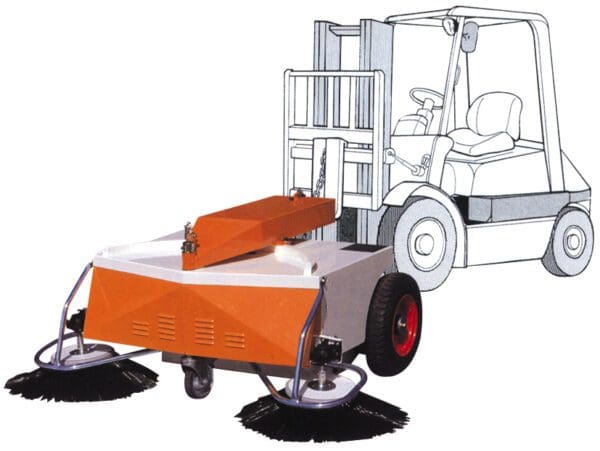 Sweeper Forklift Mounted MST1501DC Sweeper Forklift Mounted MST1501DC