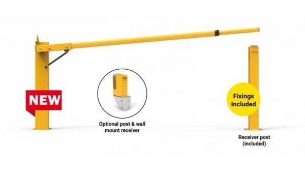 TBG3800 Telescopic Boom Gate features TBG3800 Telescopic Boom Gate features