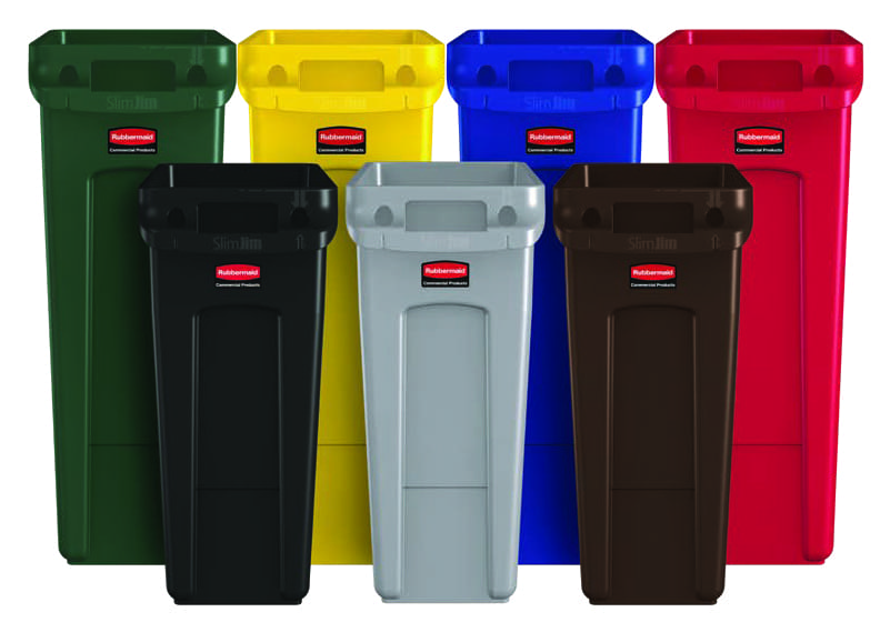 Waste Containers and Lids – Slim Jim