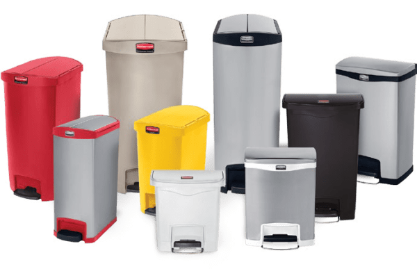 Waste Containers with Foot Pedal Slim Jim Waste Containers with Foot Pedal Slim Jim